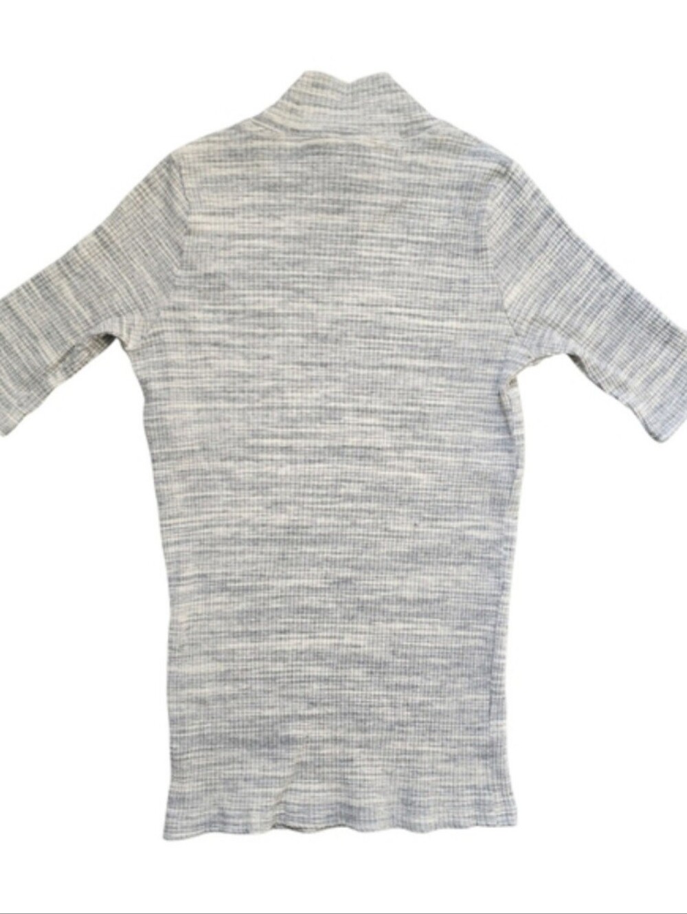 HATCH Rowan Maternity Knit Mock Neck Short Sleeved Top Size 2 - Picture 3 of 4